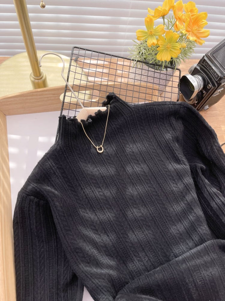 【tops】ニットトップス　M26685