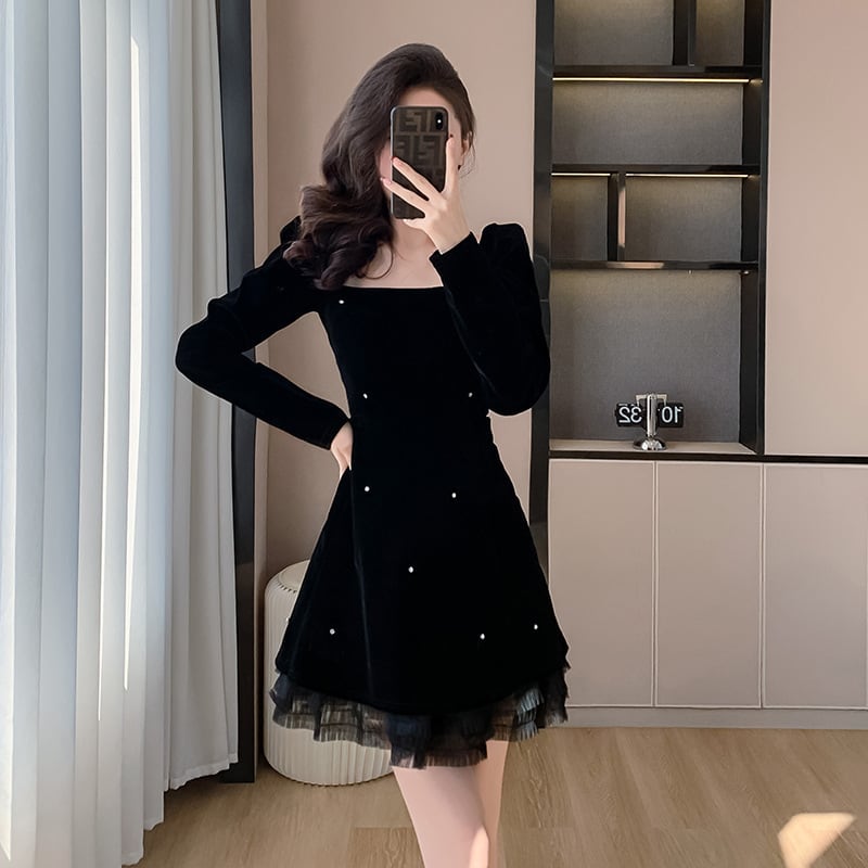 【dress】デートワンピース　M21686