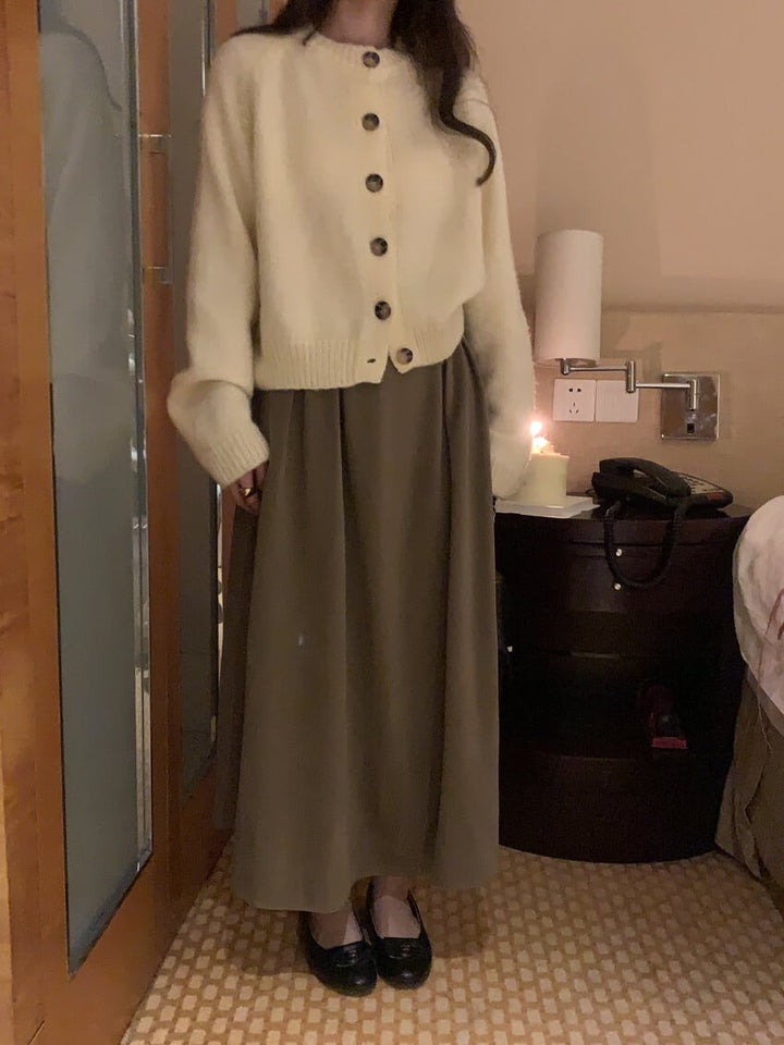 【outer】ニットカーデ　M28681