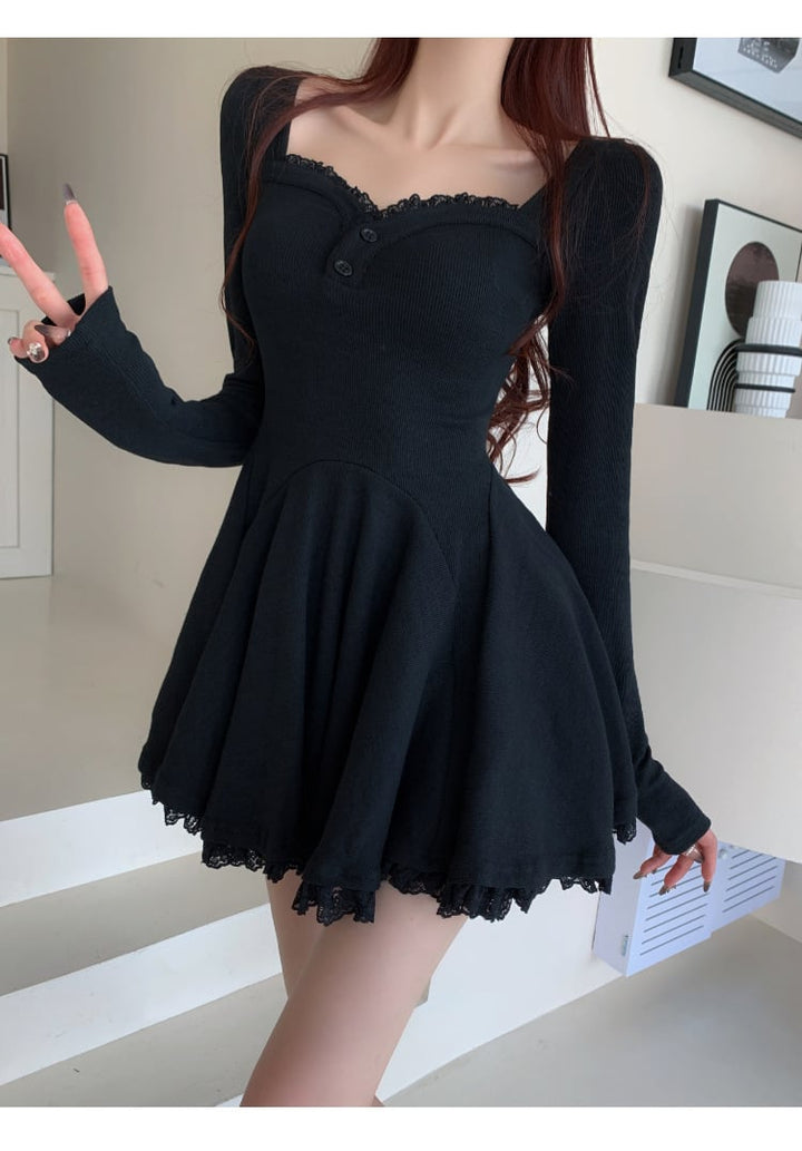 【dress】ニットワンピース　M27103