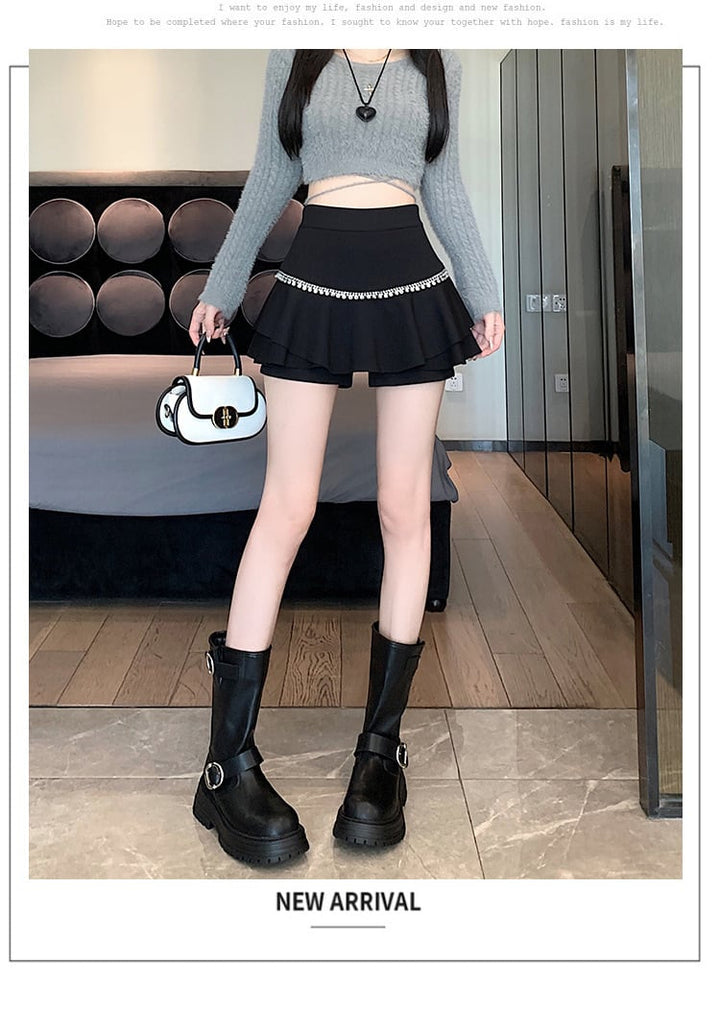 【bottoms】キュロットパンツ　 M26582