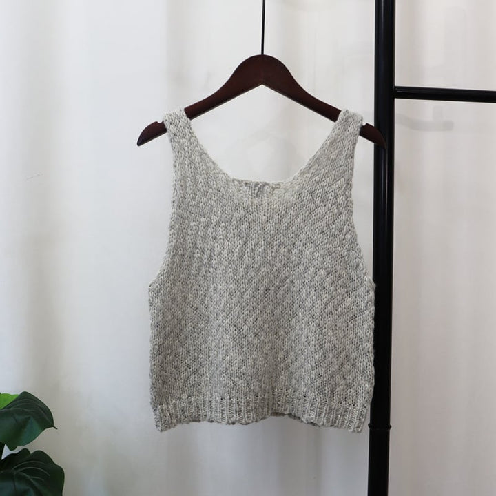 【tops】ニットキャミソール　M25506