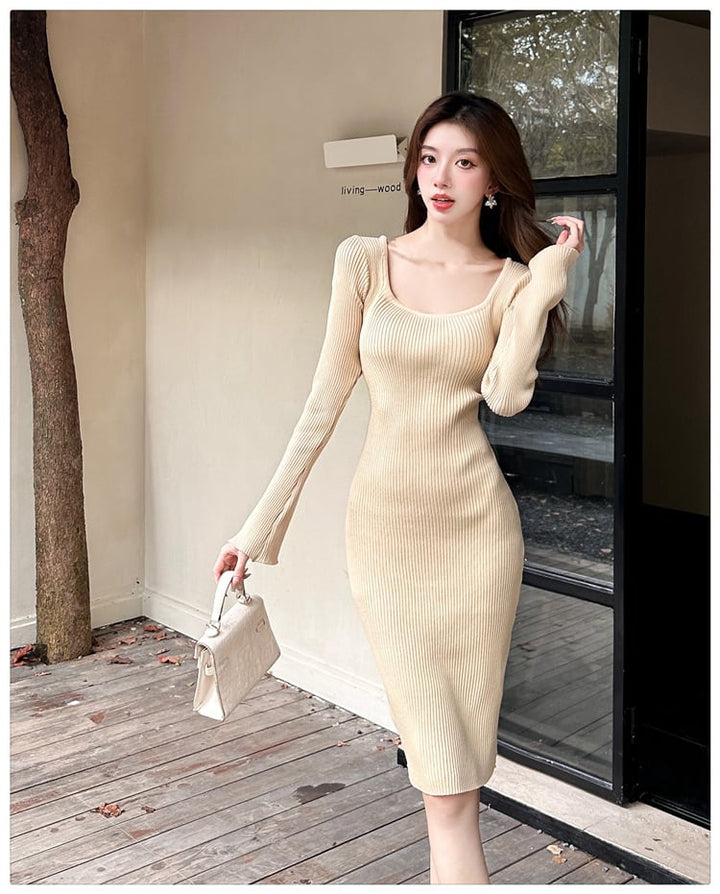 【dress】ニットワンピース　M25753