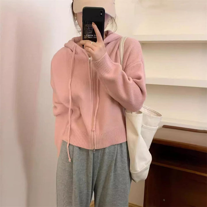 【outer】Wジップニットカーデ　M25963