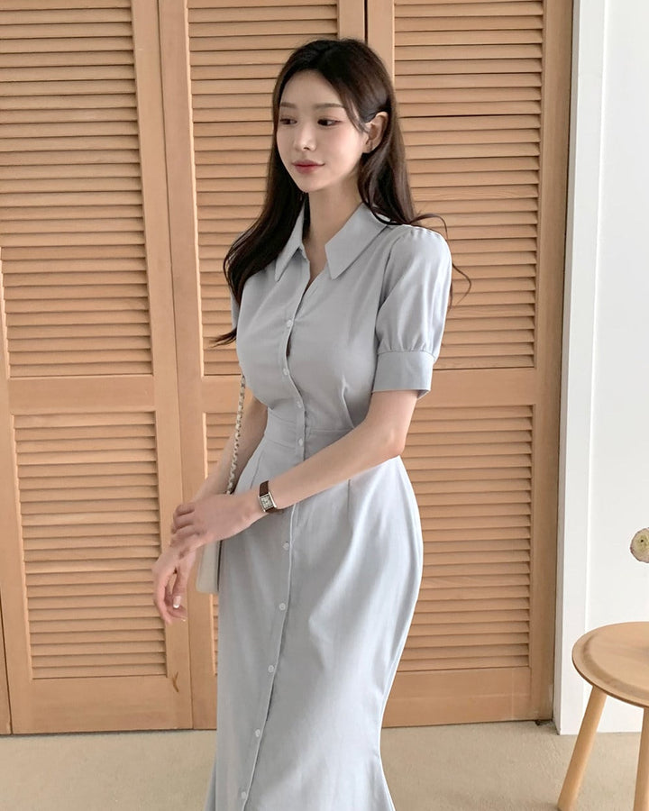 【dress】シャツワンピース　M24721