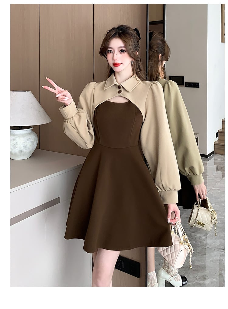 【dress】ドッキングワンピース　M20181