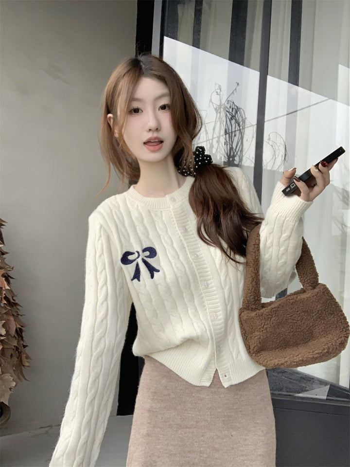 【outer】ニットカーデ　M26922