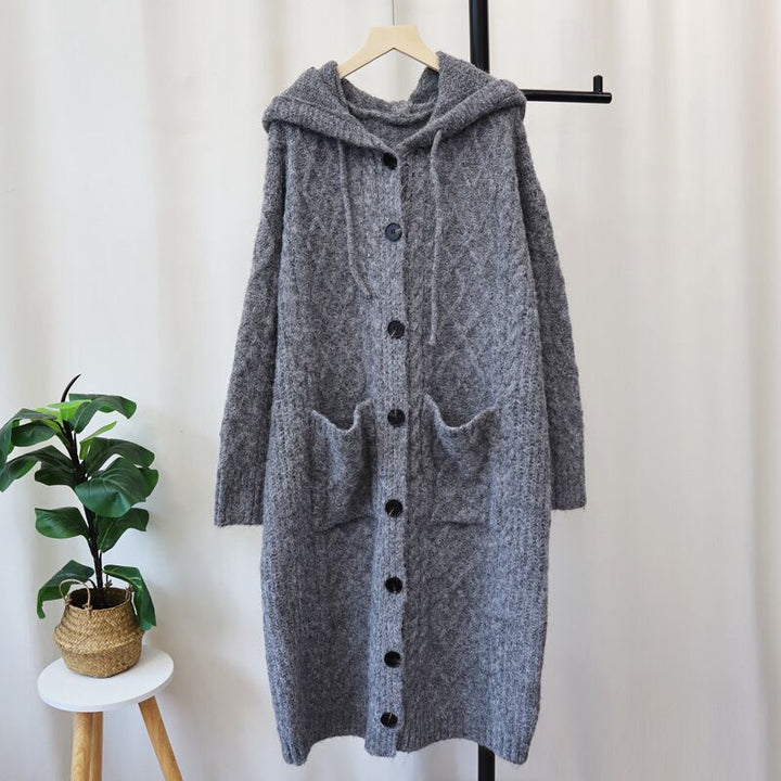【outer】ロング丈ニットカーデ　M27038