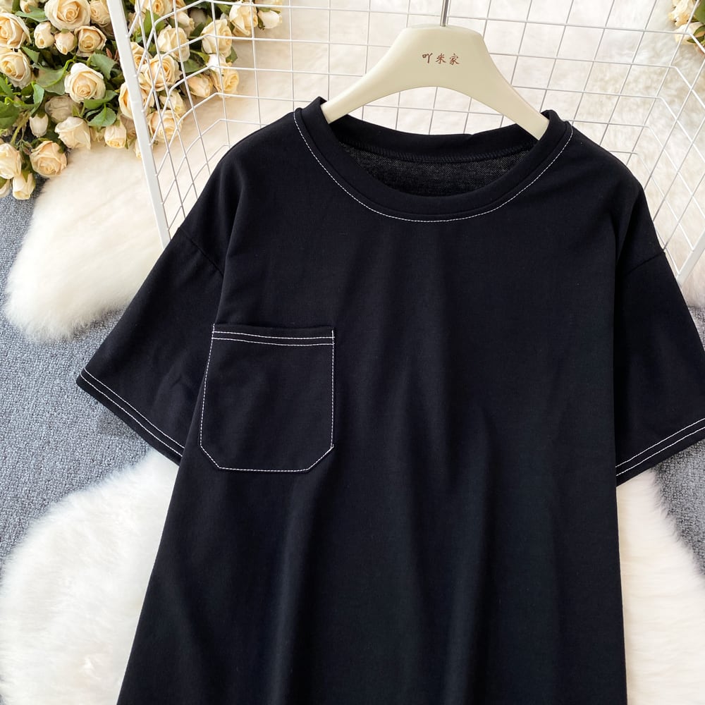 【set】目立つ！カジュアル2点セットTシャツ+ショートパンツ　M16864