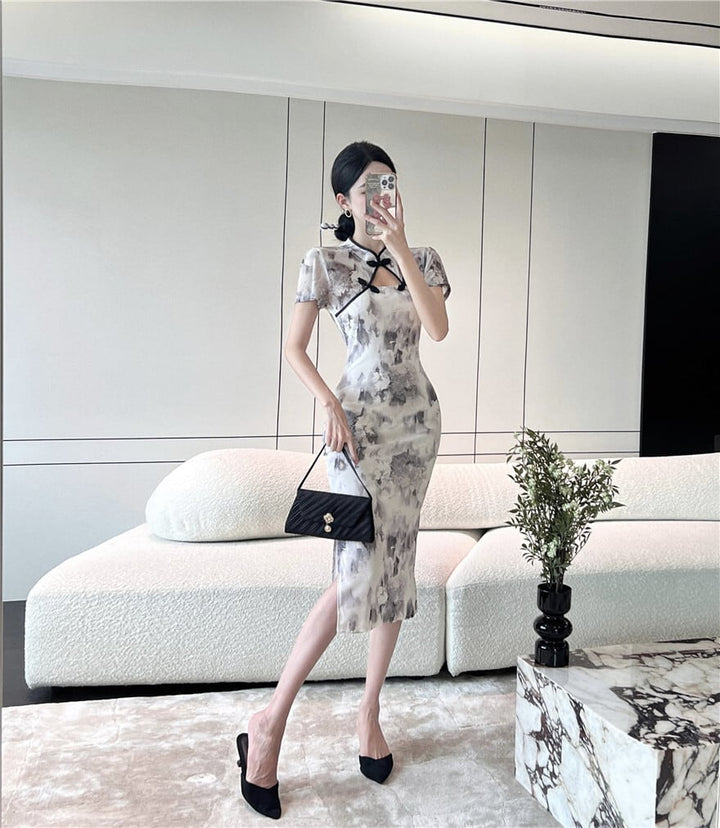 【dress】知的で品の良い♡エレガントデートワンピース　M17189
