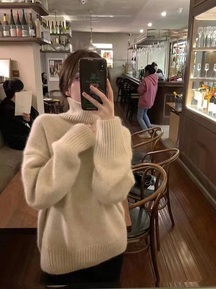 【tops】ハイネックニットセーター　M28804