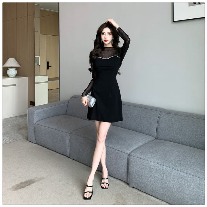 【dress】デートワンピース　M25866