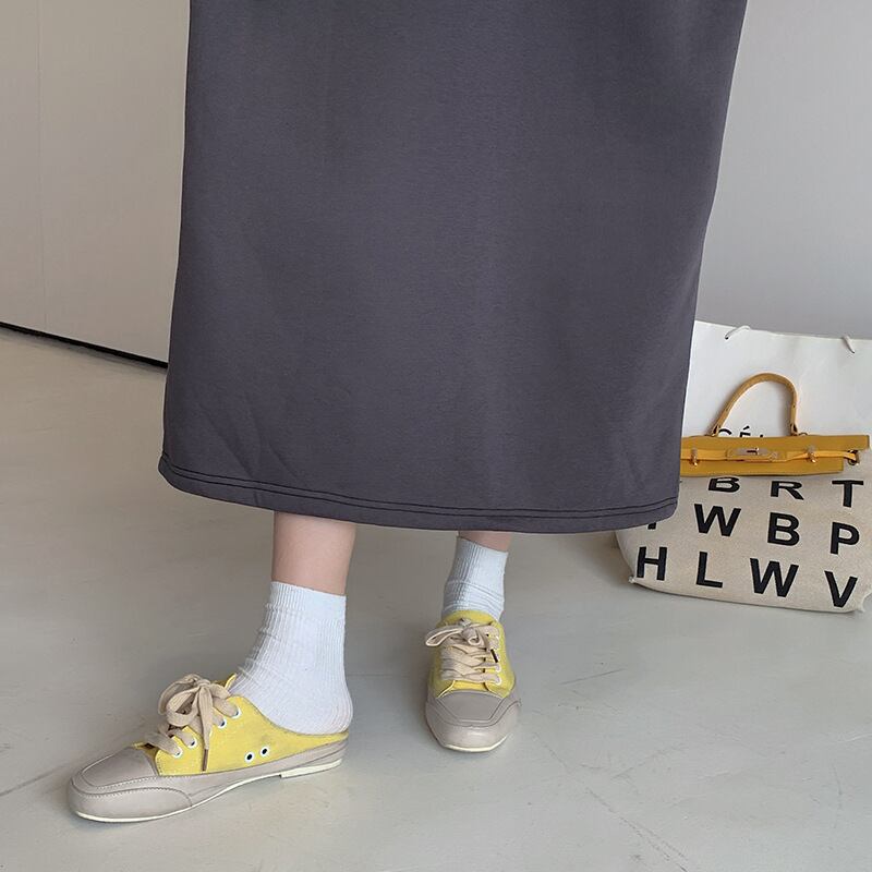 【dress】ドッキングカジュアルワンピース　M18583