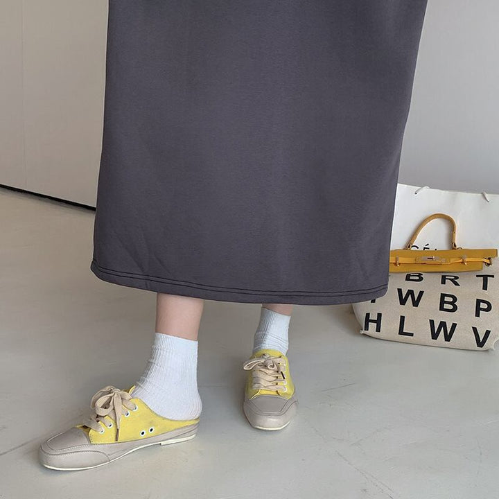 【dress】ドッキングカジュアルワンピース　M18583