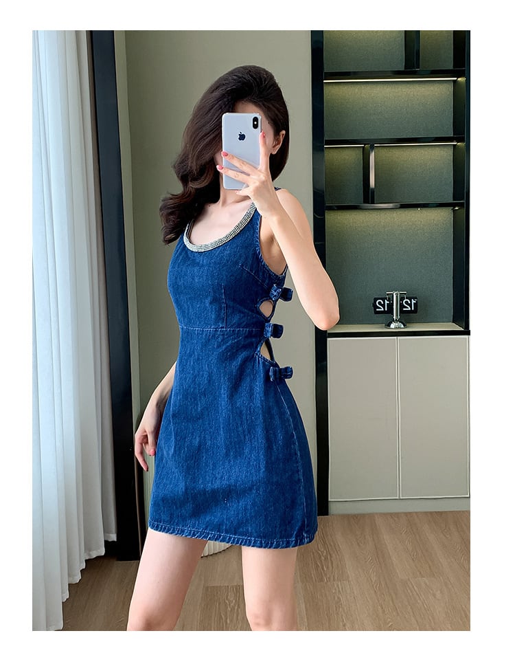 【dress】デニムワンピース　M24151