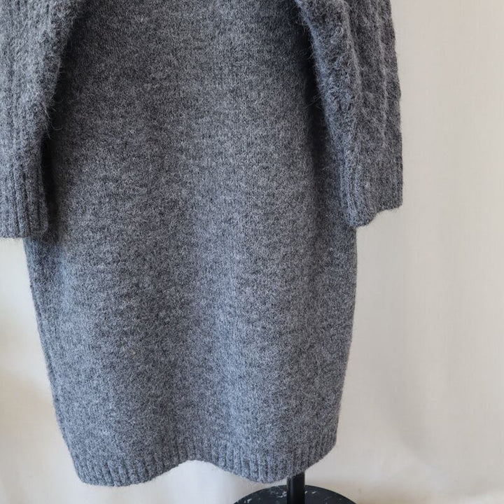 【outer】ロング丈ニットカーデ　M27038