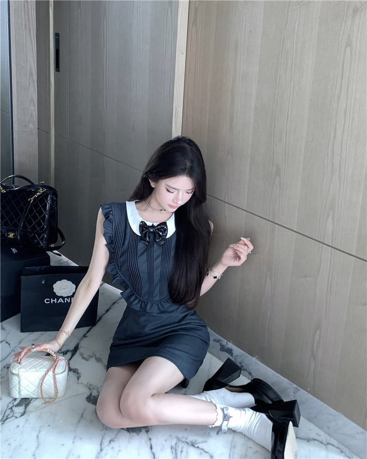 【dress】リボン付きワンピース　M24190