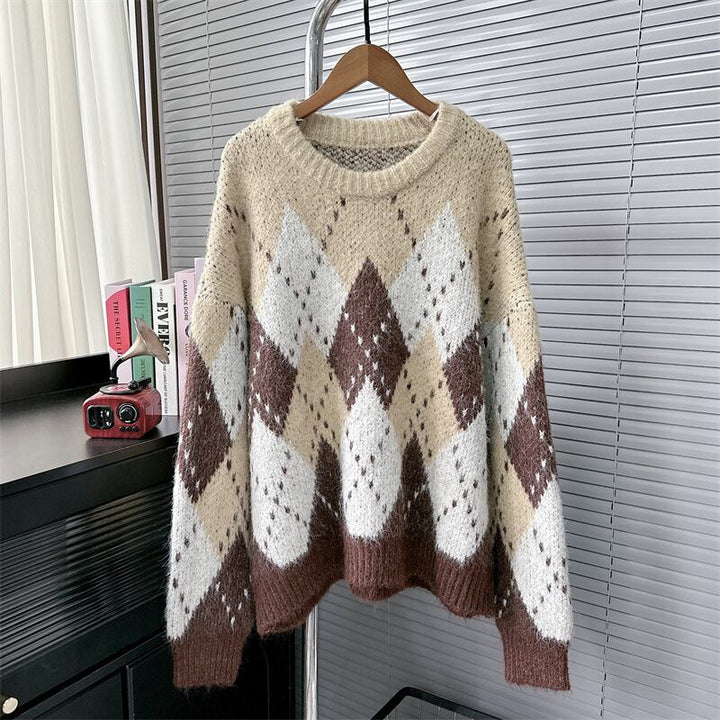 【tops】ダイヤモンドニットセーター　M27906