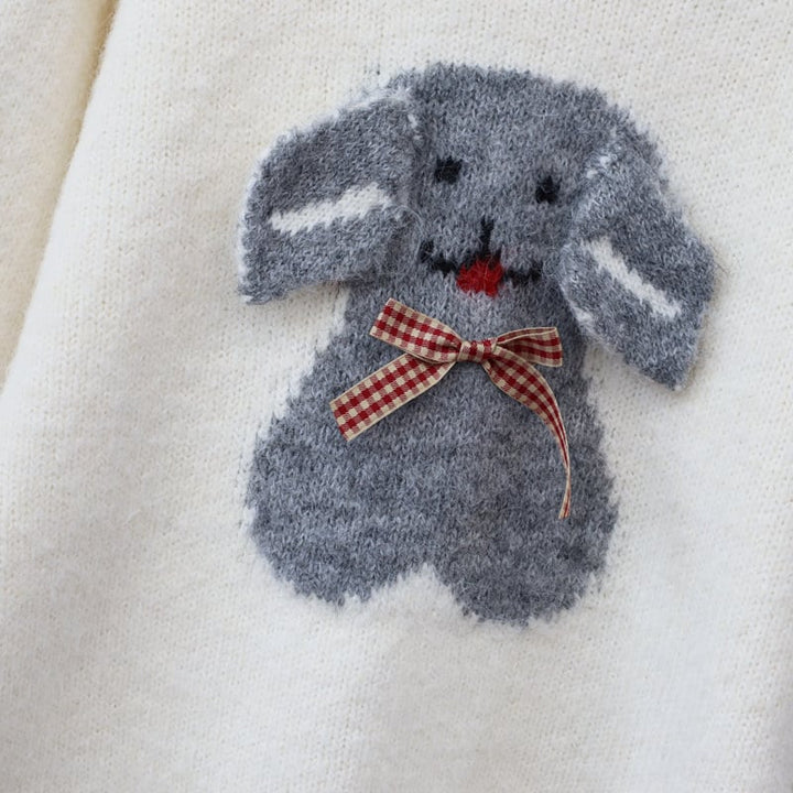 【tops】クルーネックニットセーター　M27295
