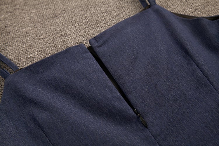 【set】レーストップス+キャミワンピースセットアップ　M16899