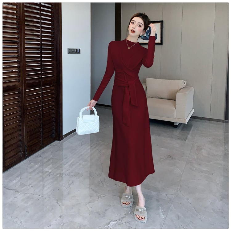 【dress】ニットワンピース　M27028