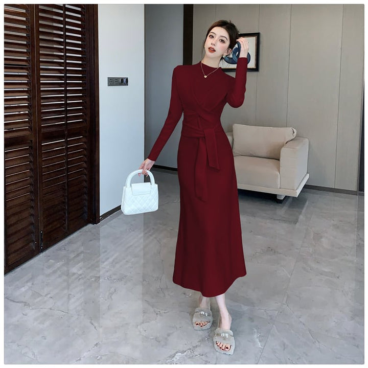 【dress】ニットワンピース　M27028