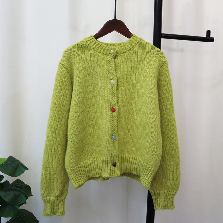 【outer】ニットカーデ　M25669