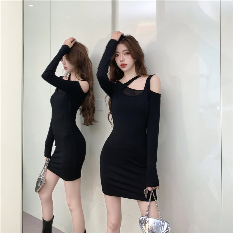 【dress】人気上昇中 chicファッションデートワンピース　M17413
