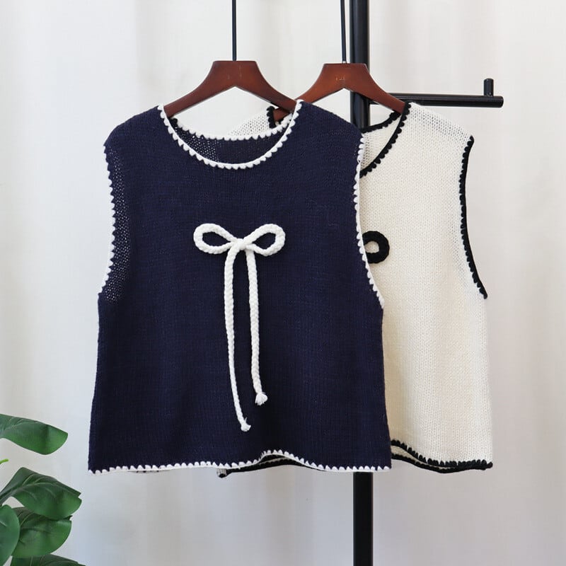 【tops】ニットベスト　M26862