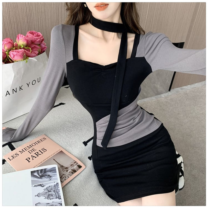 【dress】ドッキングデートワンピース　M17977