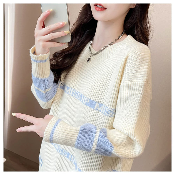 【tops】ニットセーター　M26573