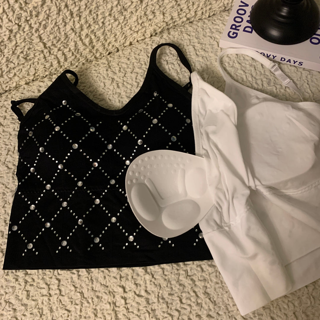 【tops】ビジューキャミソール　M24688