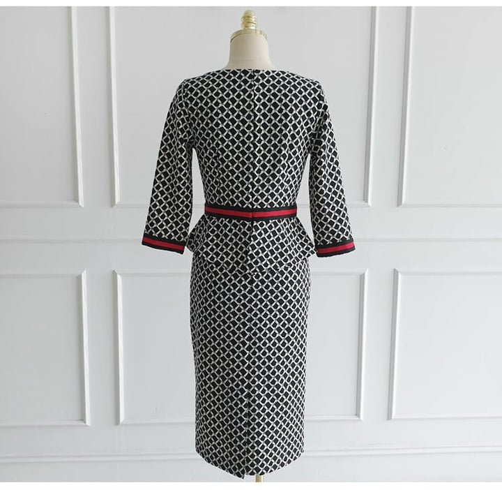 【dress】プリントワンピース　M24908