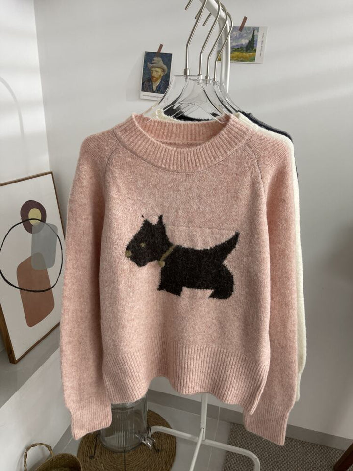 【tops】カートゥーンニットセーター　M26856