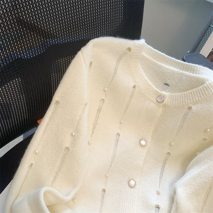 【outer】ニットカーデ　M21210