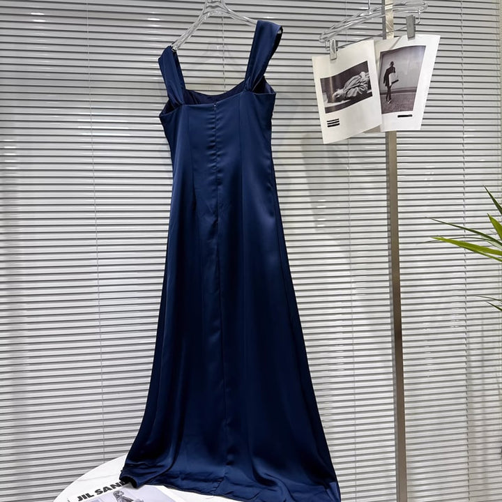 【dress】ラインストーン付きキャミワンピース Q7984
