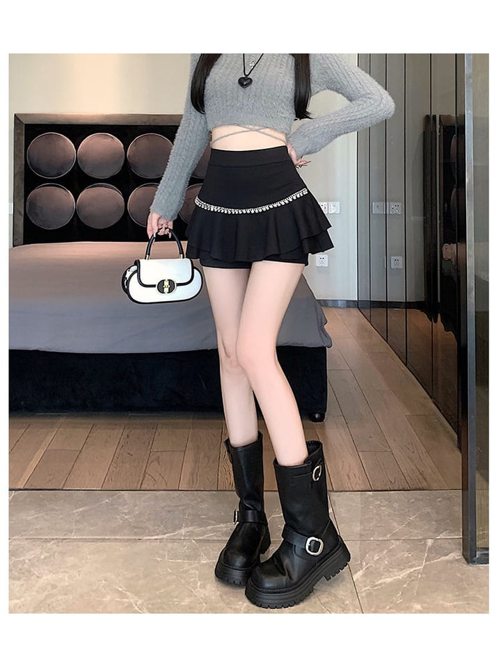 【bottoms】キュロットパンツ　 M26582