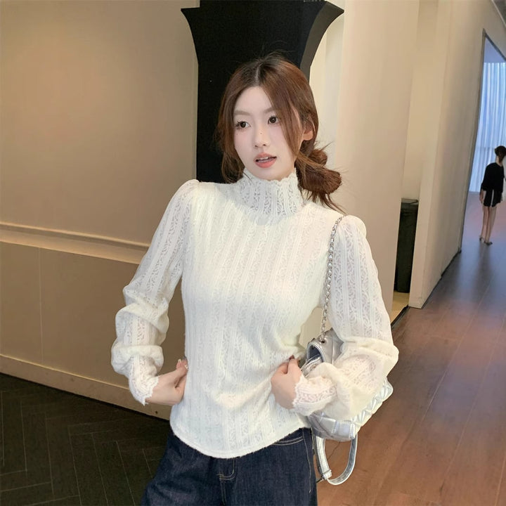【tops】裹起毛レーストップス　M26979