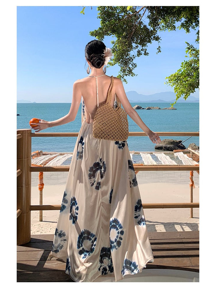 【dress】プリントワンピース　M25276