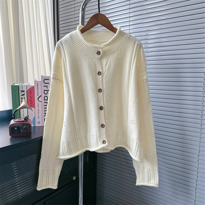 【outer】ニットカーデ　M25599