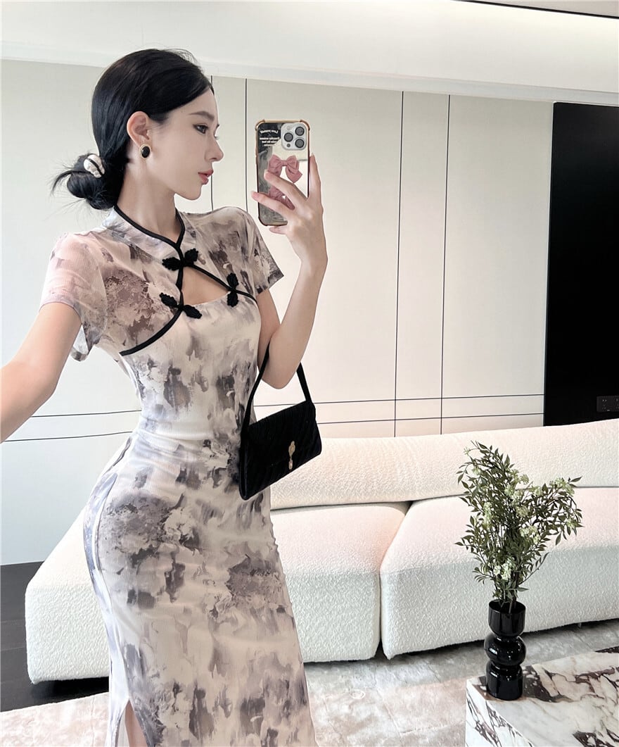 【dress】知的で品の良い♡エレガントデートワンピース　M17189