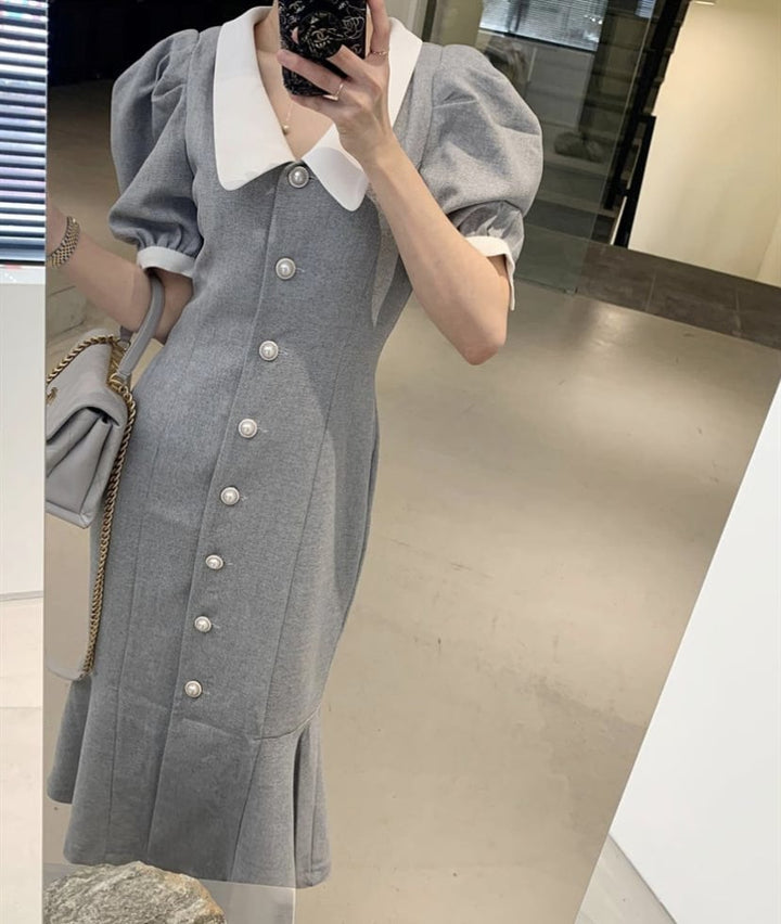 【dress】マーメイドワンピース　M24748