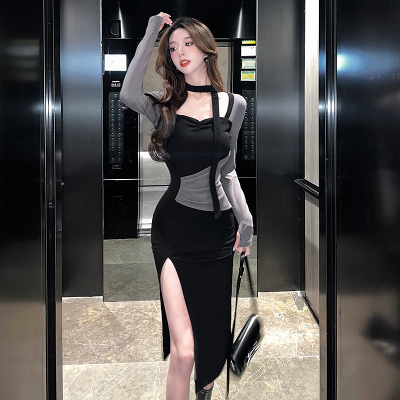 【dress】ドッキングワンピース　M20990