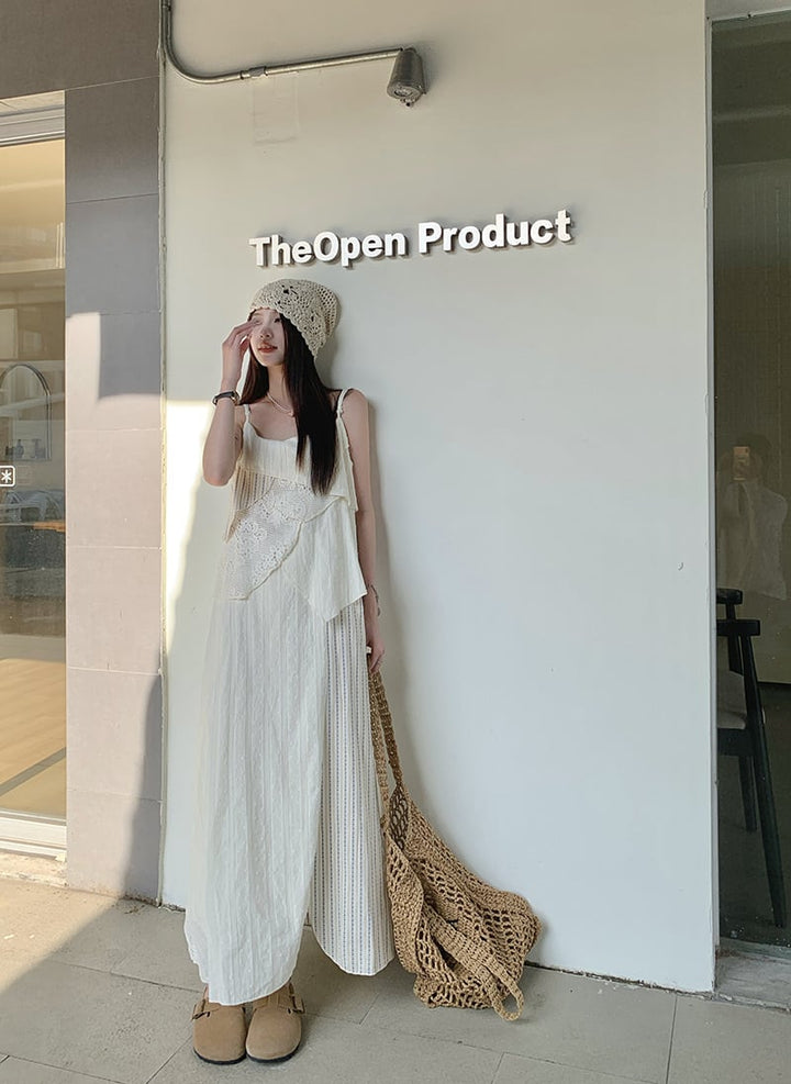 【dress】切り替えキャミワンピース　M25319