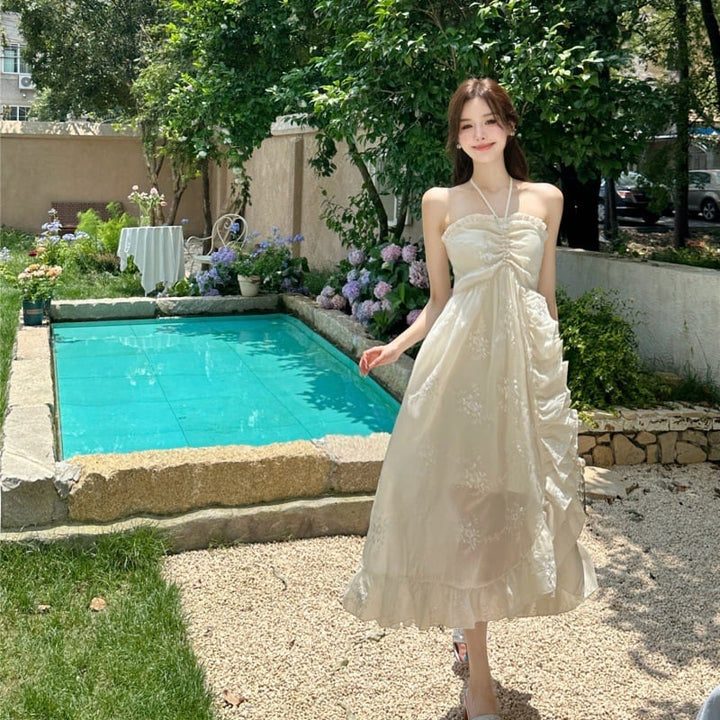 【dress】バックレスワンピース　M25186