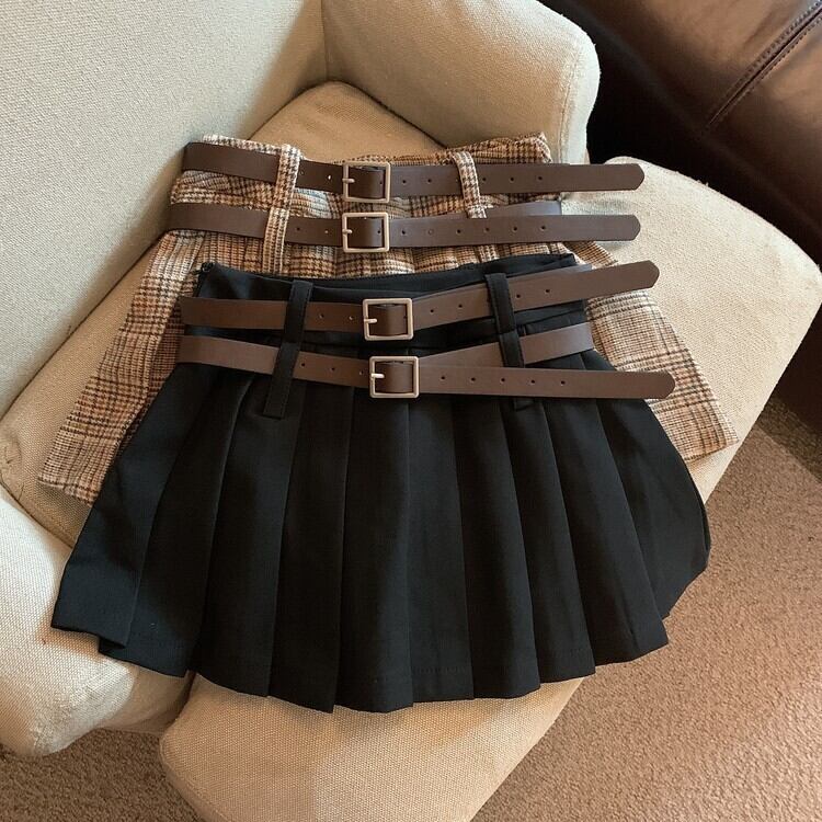 【bottoms】プリーツスカート　M27357