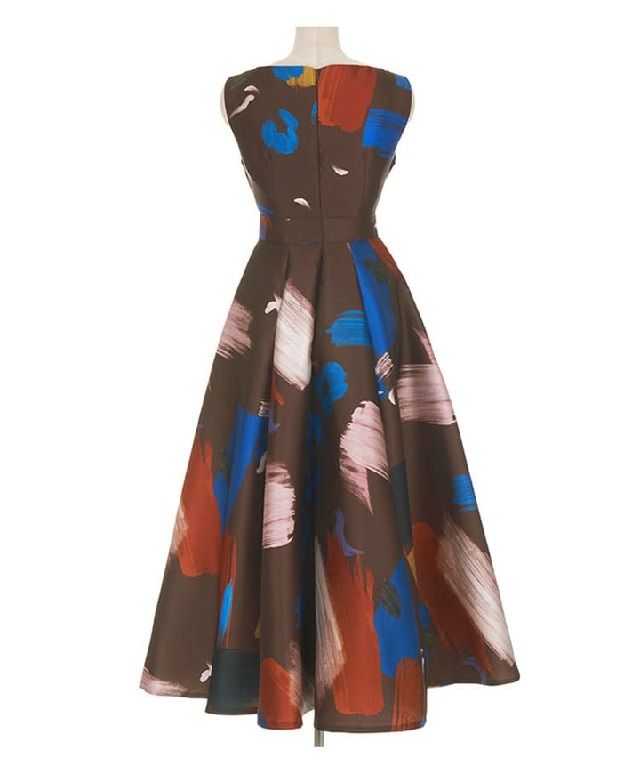 【dress】プリントワンピース　M24592