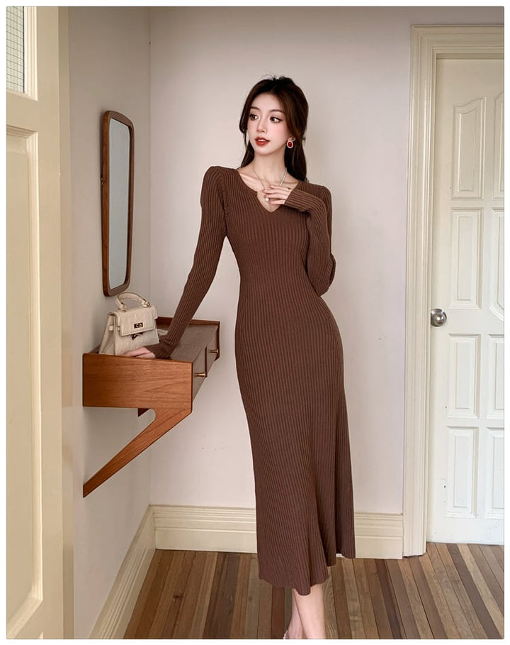 【dress】ニットワンピース　M25660