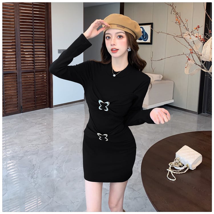 【dress】着瘦せワンピース　M27002