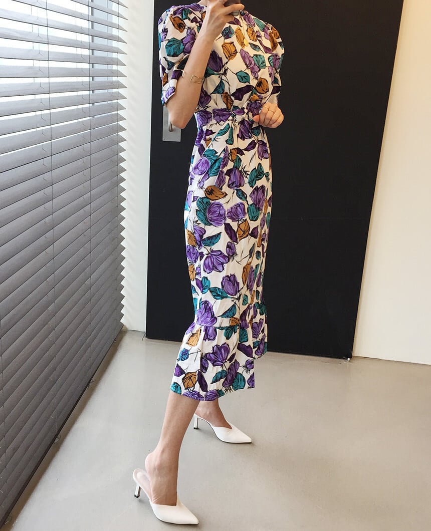 【dress】マーメイドワンピース　M24750